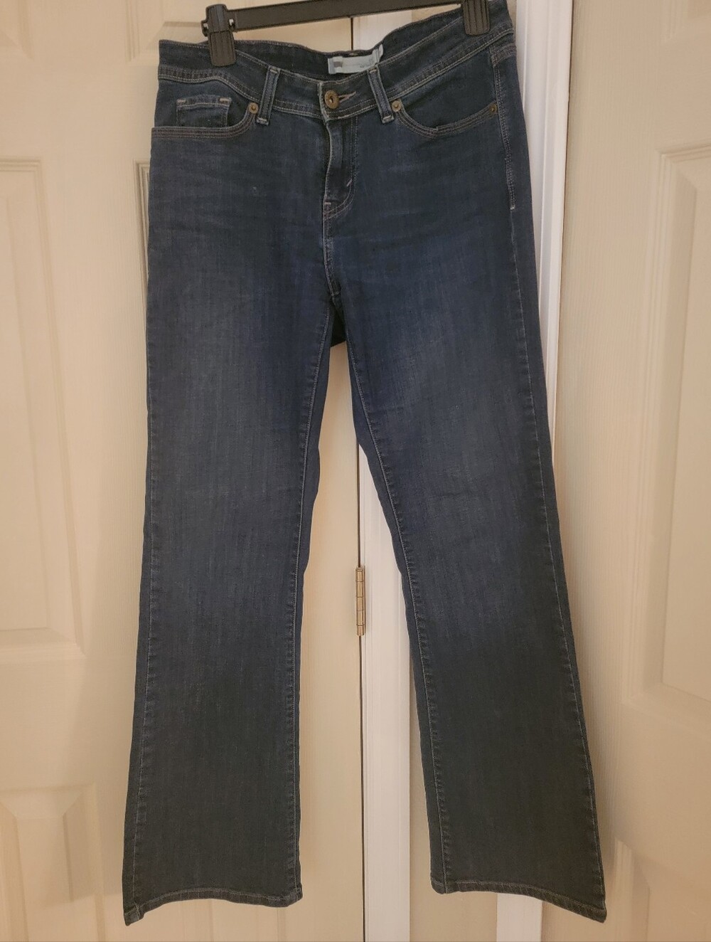 Levi's Women's Dark Indigo Curvy Bootcut Jeans